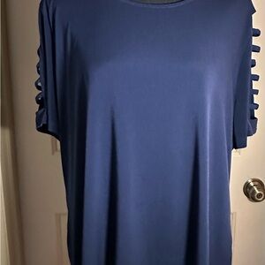 Navy Blue Women's Top